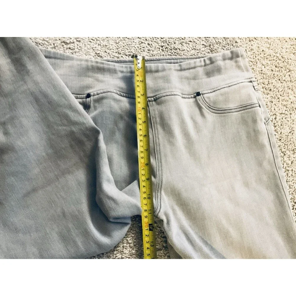 DG2 Diane Gilman Legging Jeans Women’s Pull on Soft Size Large Gray